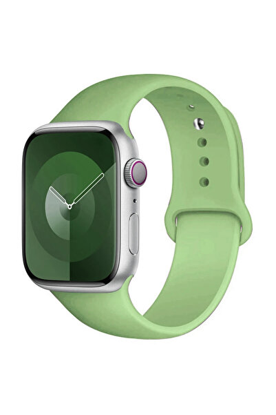 Choice 49 مم - 42 - 44 - 45 مم M-L 1 سوار سيليكون نعناعي لحزام الساعة 44 مم 4...