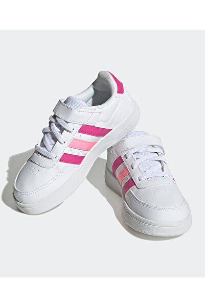 adidas Breaknet 2.0 CF Velcro Shoes - White, Pink
