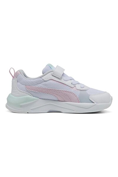Puma X-Ray 3 LT AC+ PS -PUMA White-Rose Mauve-Peaceful Blue