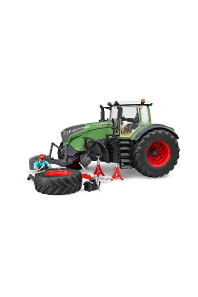 My Reality Fashion Bruder Fendt 1050 Vario Tractor, Rubberman and Accessories Br04041