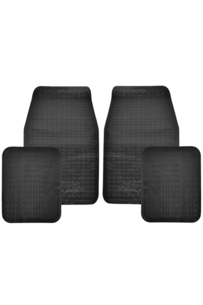 SHOPIENS Set covorașe auto, 4 bucăți, antiderapante, dimensiuni 60x40cm și 40...