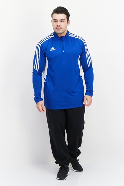 adidas Men Sportswear Fit Training Sweatshirt, Blue