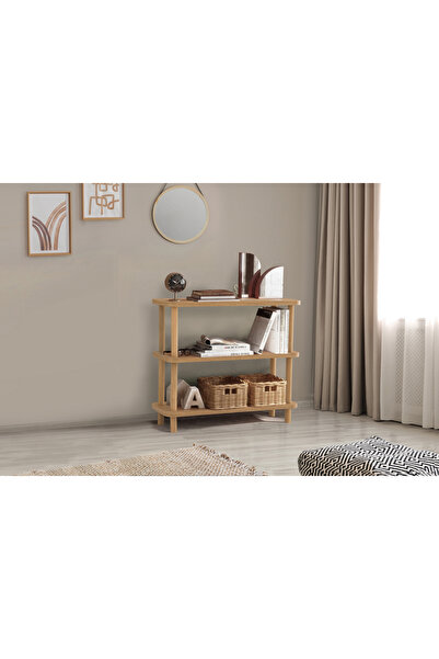 Rabi LUNA STEP KISA KİTAPLIK 80X28 NATURAL