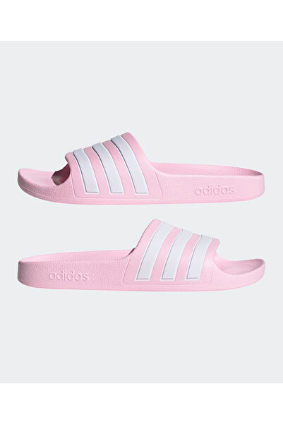 adidas Adilette Aqua Slides - Clear Pink
