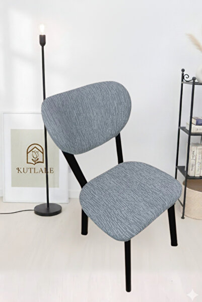 kutlale Bohem Jakarlı Sandalye Kılıfı Çubuk Desen (1 adet)