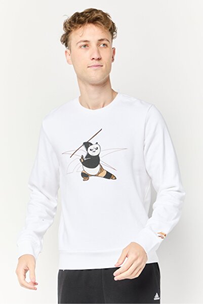 Reebok سويت شيرت رياضي رجالي بأكمام طويلة مناسب للأنشطة الخارجية من x Kung Fu...