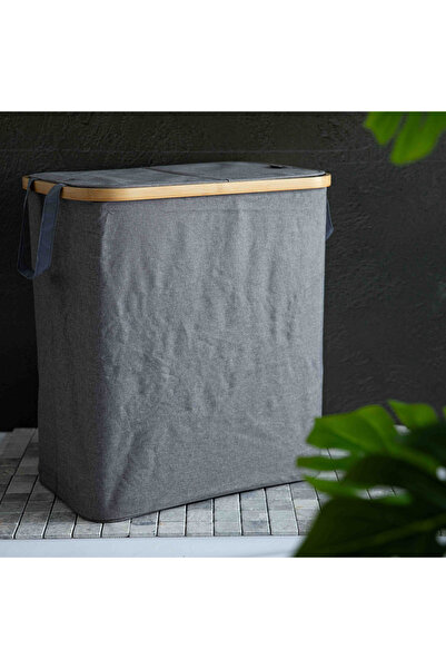 Other Laundry basket | NELLIE | gray | 55.5x34.5x60 cm | 884547