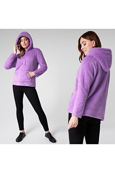OEM Women's casual hoodie, purple S