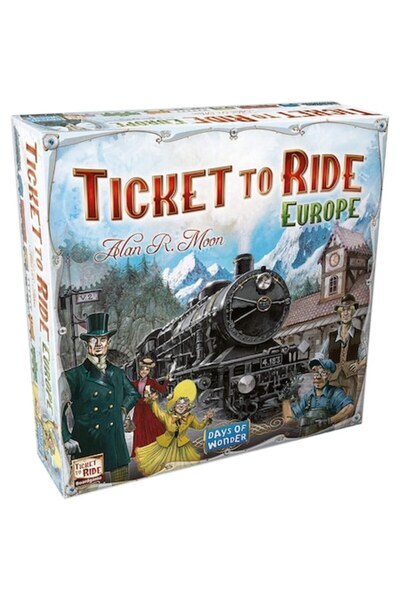 Days of Wonder Joc de societate Ticket to Ride Europe lb. Engleză