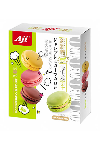 AJI بسكويت ماكارون السكر بنكهة الماتشا 133 جرام × 24