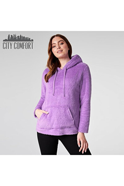 OEM Women's casual hoodie, purple S