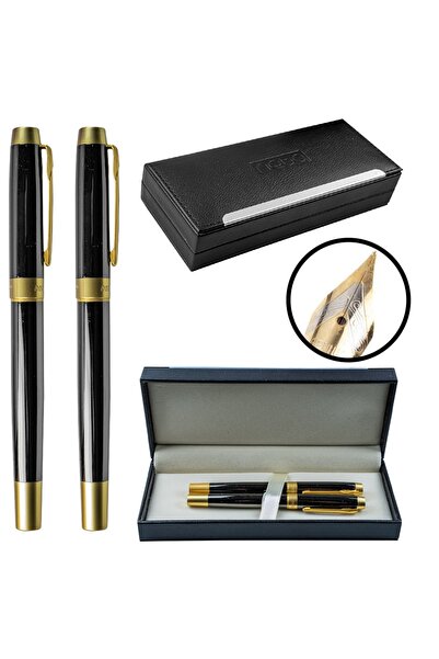 NEBO Set pix + stilou, etui negru -