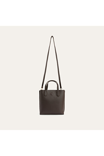 Mudo Leather Look Strap Handbag