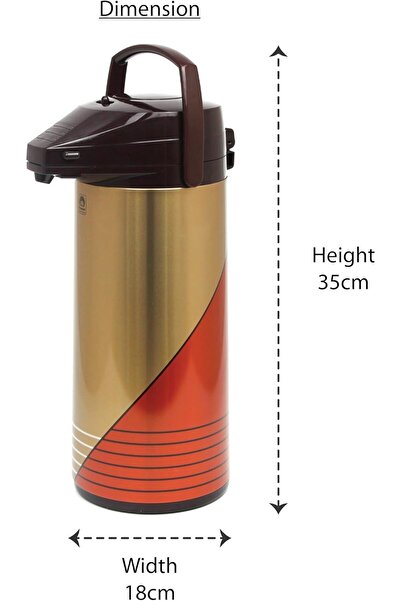 Peacock Vacuum Flask Thermos FPNH | Keeps Beverages Hot and Cold for Long Time Assorted Color | Made