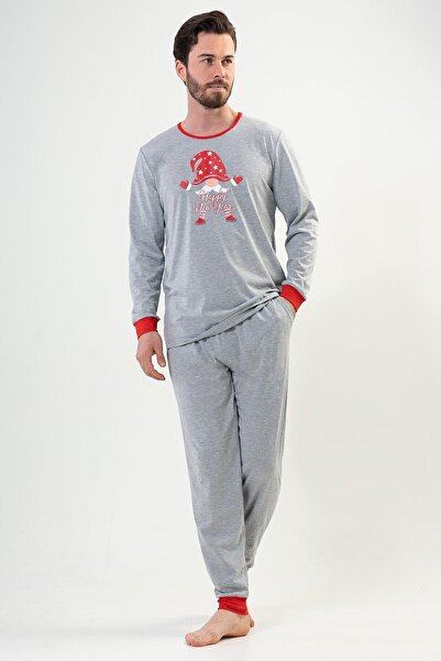 VİENETTA K204192 Men's Pajama Set