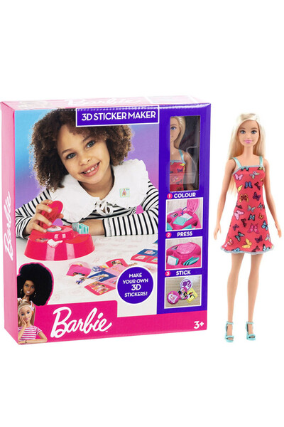Barbie -Printing Studio Including Doll