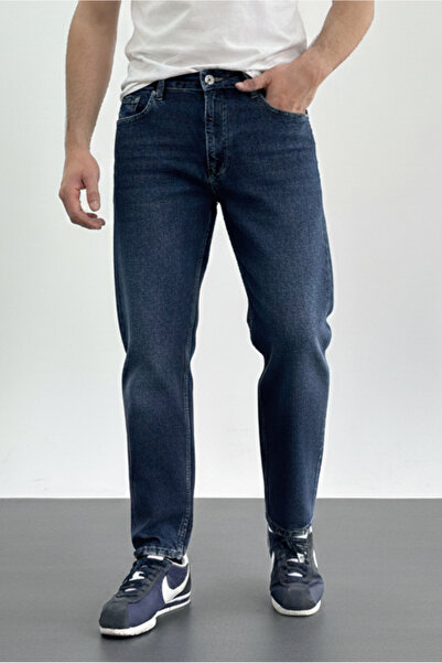 Edwox Blugi pentru bărbați, cu croială largă, albastru bleumarin Edw425