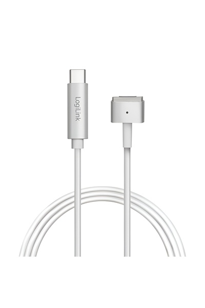 LogiLink Apple compatible power cable, USB Type-C to Apple MagSafe2, 1.8m, silver