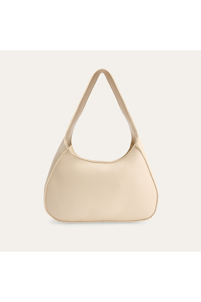 Mudo Leather Look Oval Handbag