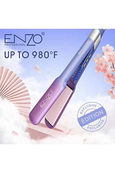 Enzo Professional ENZO EN-3116 Multi-function Hair Straightener including 4 oil serum