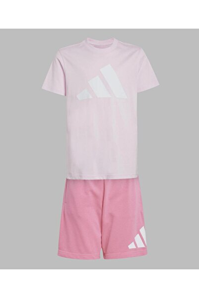 adidas ESSENTIALS T-SHIRT SET-Pink