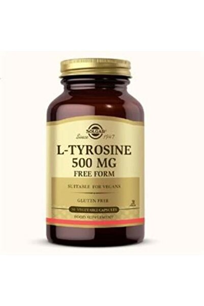 Solgar L-Tyrosine 500 mg 50 Kapsül