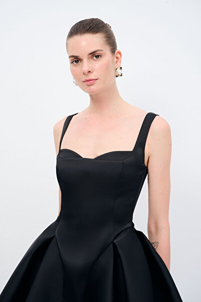 adL Askılı Mini Elbise