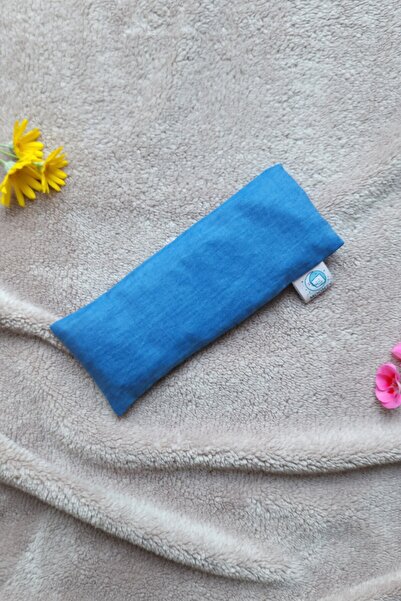 moonzy - minimalist & cozy Natural Black Wheat Eye Relaxation Pillow – Eye Pillow with Washable Cotton Cover