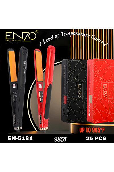 Enzo Professional ENZO EN-5181 Professional Hair Straightener Flat Iron