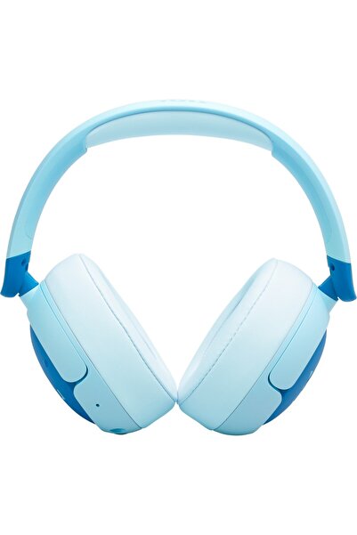 JBL Casti pentru copii JR470NC, Bluetooth, Over-ear, Microfon, Noise Cancelling, albastru