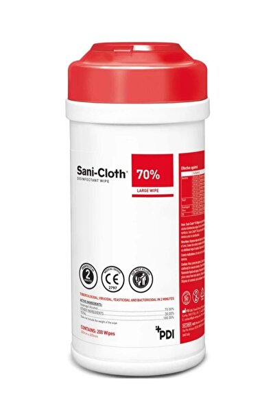 PDI BDI 200 70% Alcohol Disinfectant Wipes 200 x 200 mm