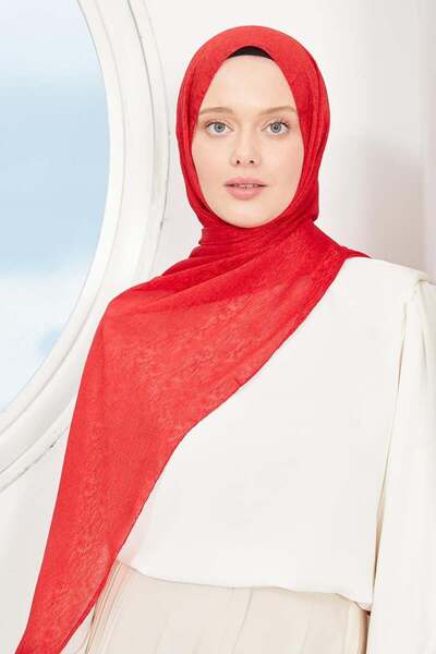Levidor Red Diamond Evening Dress Shawl