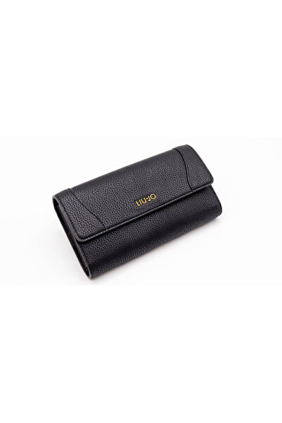 Liu Jo XL TRIFOLD BLACK WALLET