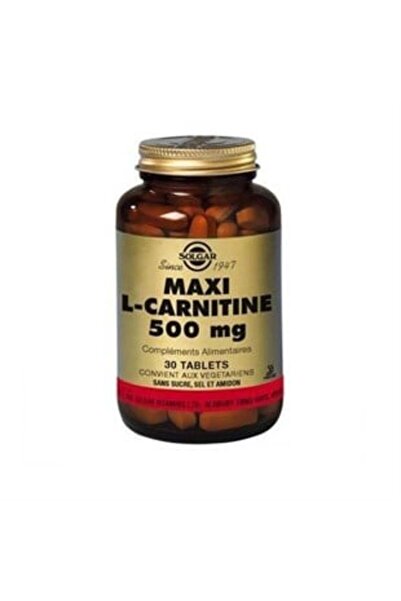 Solgar Maxi L-Carnitine 500 mg 30 Tablet