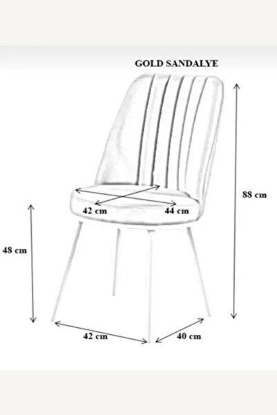 kutlale Jakarli Kumaş Oval Sandalye Kılıfı ,Sandalye Örtüsü Çubuk Desen