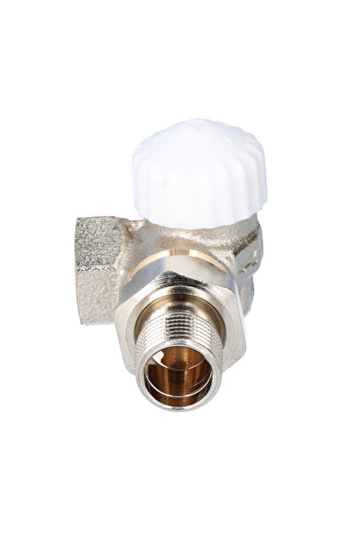 Other Vexakt II DN15 Nickel Thermostatic Valve, Left Angled