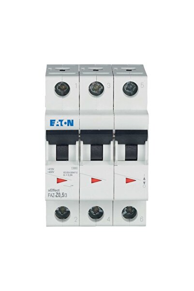 Standard Întrerupător de supracurent seria 10kA cu 3 poli FAZZ053