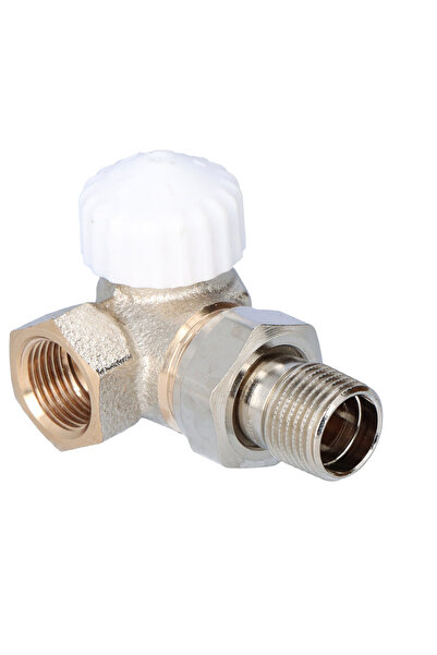 Other Vexakt II DN15 Nickel Thermostatic Valve, Left Angled