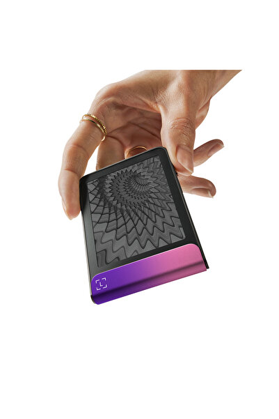 Ledger Flex Nebula Kızılı Kripto Donanım Cüzdanı ve Recovery Key