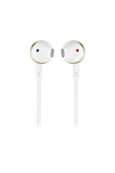 JBL Tune 205 In-Ear Headphones, Wireless, Bluetooth, 6 hours of battery life, Gold