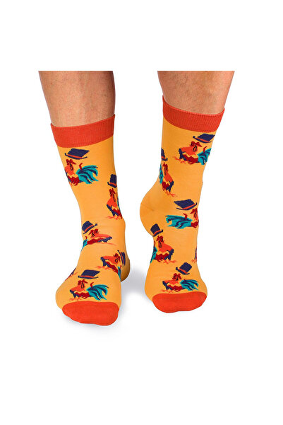 Pirin Hill Cotton socks COLOR COTTON Rooster YELLOW
