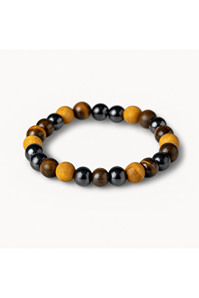 craftmystic Alchimia Protecției - Brățară cu Cristale de Rădăcină și Palo Santo Purificator