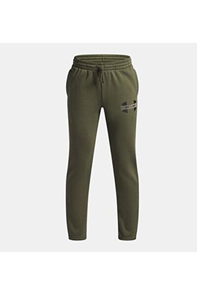 Under Armour Erkek Çocuk UA Rival Fleece Colorblock Graphic Eşofman Altı 6004995-390