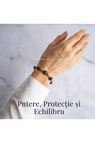 craftmystic Stability Vibration - Tiger Eye Bracelet