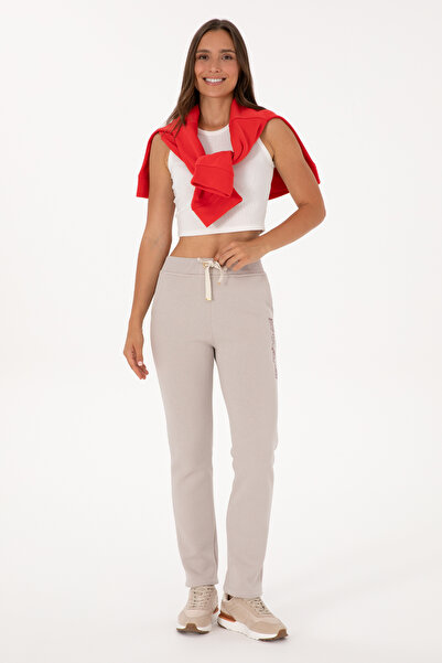 U.S. Polo Assn. Kadın Taş Şardonlu Eşofman Altı 50313583-VR049