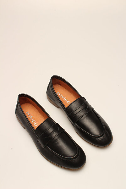 İDİL BLACK GENUINE LEATHER WOMEN'S SHOES