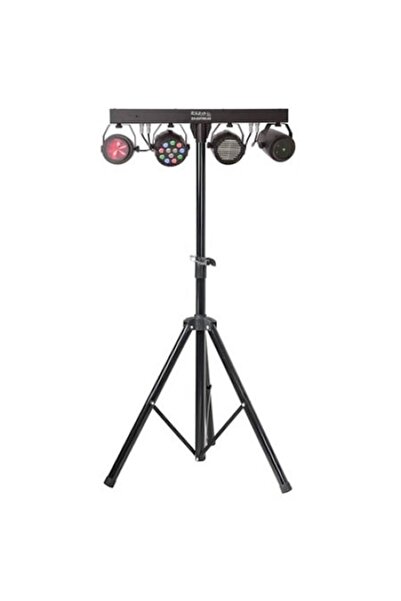 IBIZA Set de 4 lumini cu trepied și telecomandă