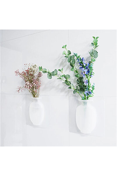 BYKOPUZ مزهرية لاصقة - مزهرية سحرية