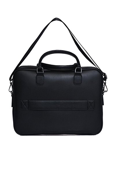 Fossil Unisex Vegan Deri Laptop Bölmeli 15,6 inç Dik Fermuarlı Evrak Çantası