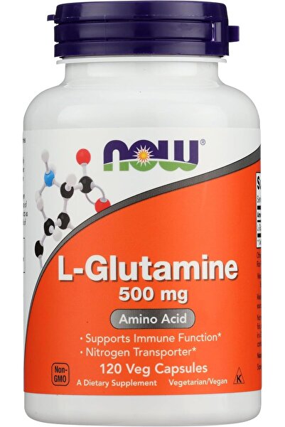Now Foods إل-جلوتامين 500 ملغ 120C